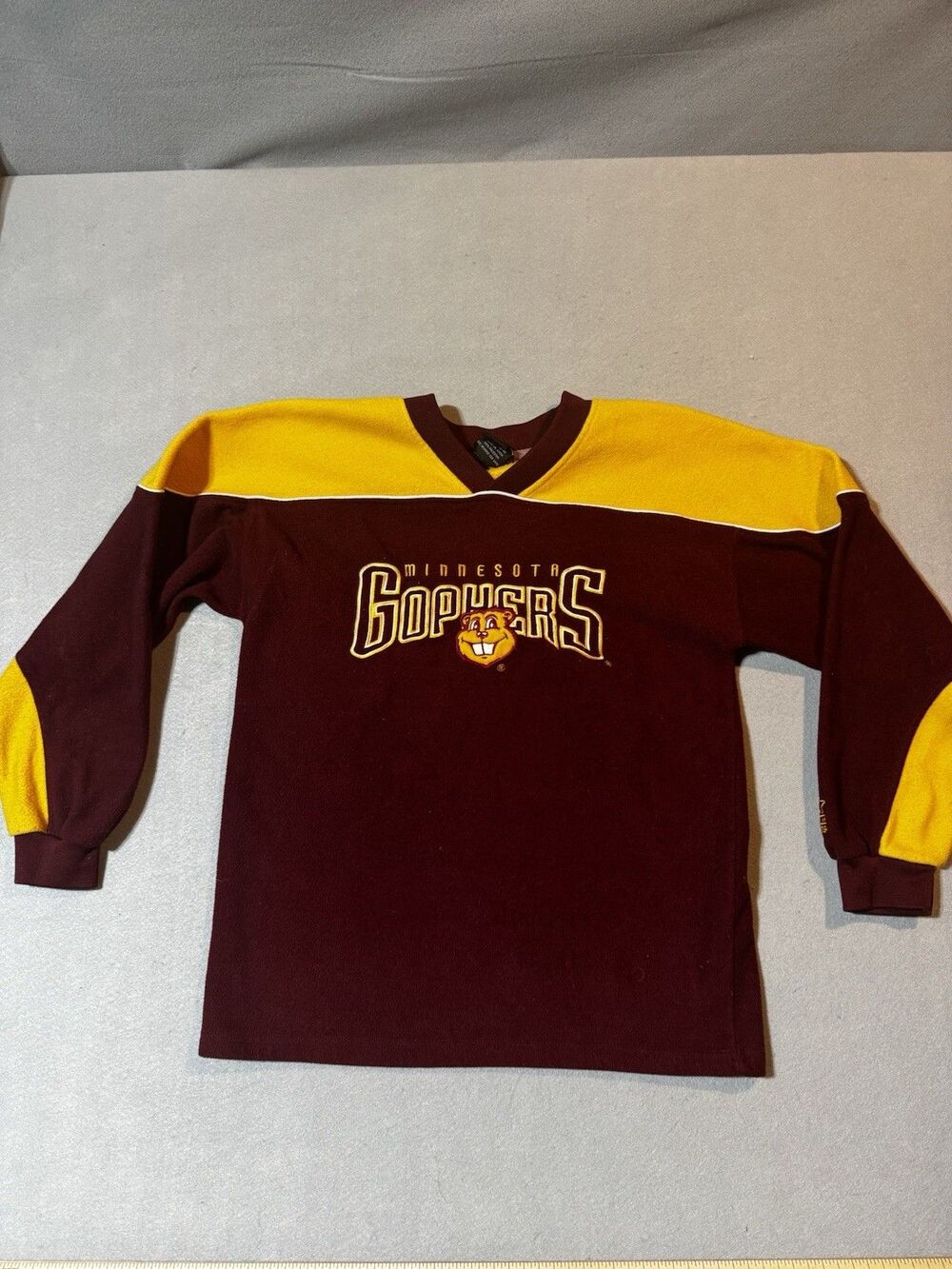 Vintage Minnesota Golden Gophers Youth Starter Sweatshirt 14-16